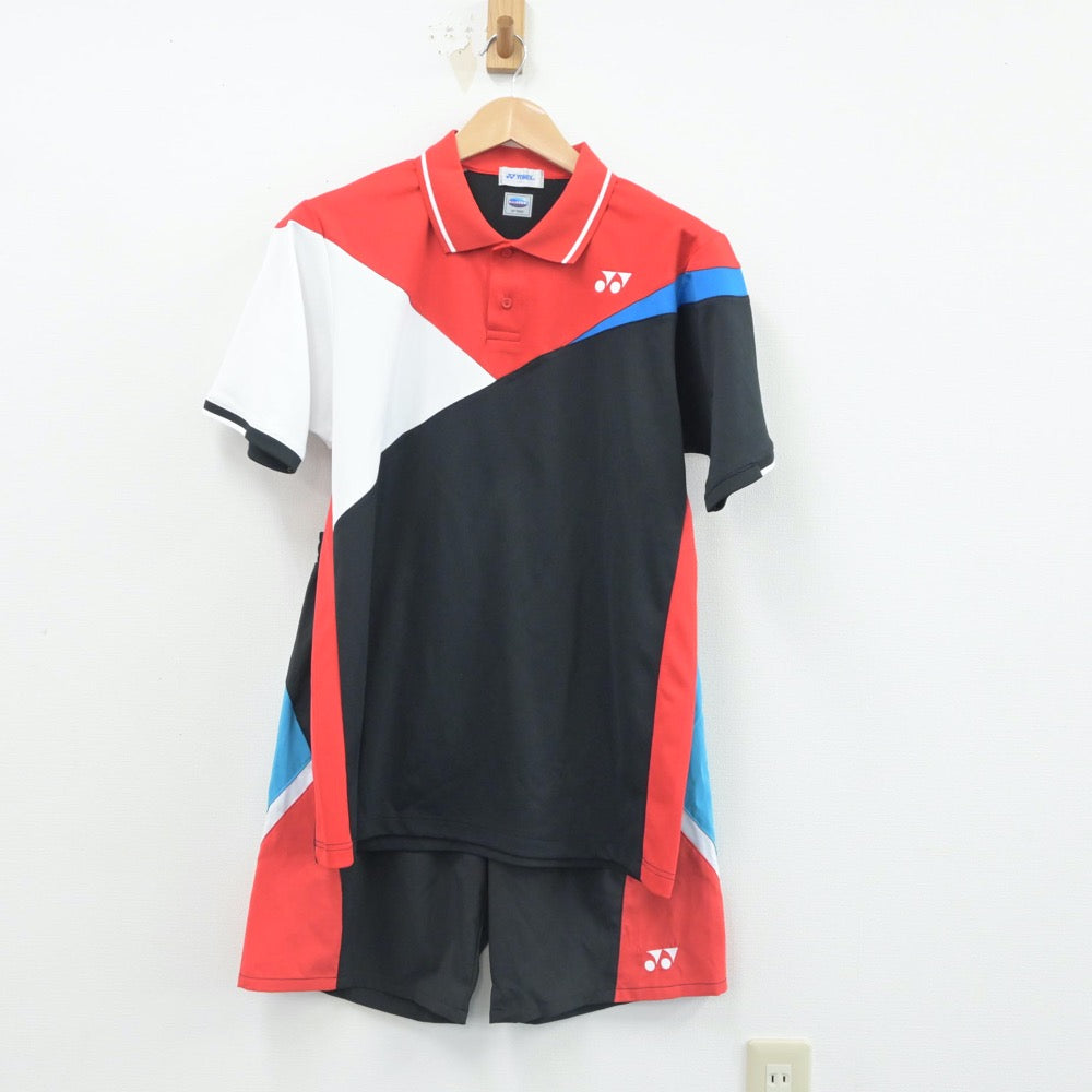 【中古】岐阜県 稲羽中学校/ソフトテニス部ユニフォーム 男子制服 2点（部活ユニフォーム 上下）sf015904