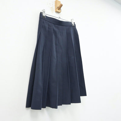 【中古】京都府 京都聖母学院中学・高等学校 女子制服 1点（スカート）sf015914