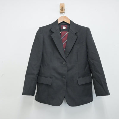 【中古】京都府 京都府立桃山高等学校 女子制服 3点（ブレザー・スカート）sf015925