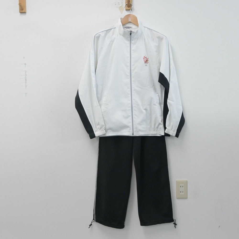 【中古】鹿児島県 神村学園高等学校 女子制服 2点（ジャージ 上・ジャージ 下）sf015938