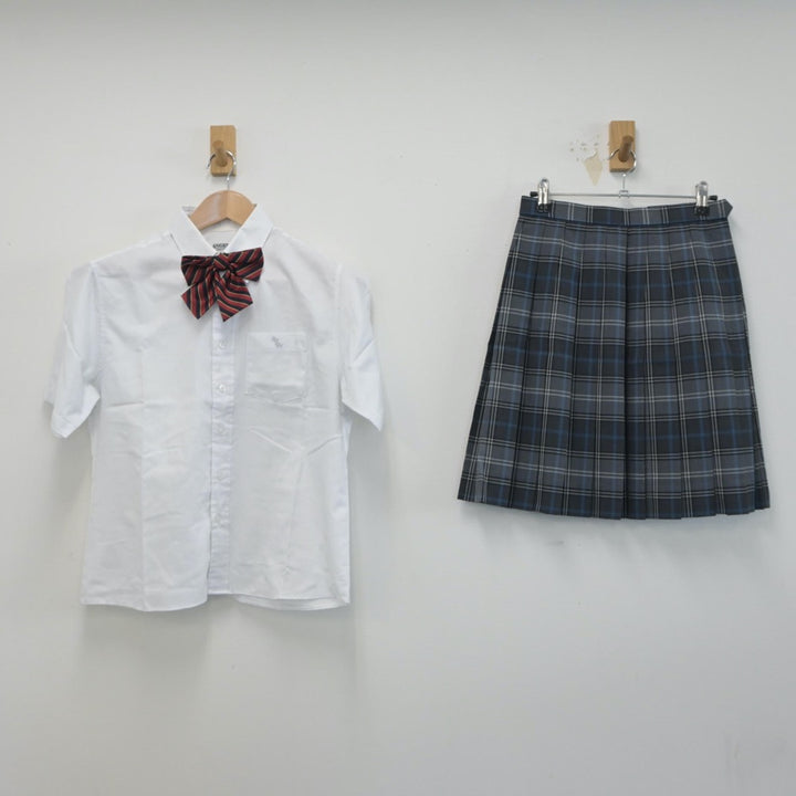 中古制服】鹿児島県 神村学園高等学校 女子制服 5点（シャツ・ニットベスト・スカート）sf015939【リサイクル学生服】 | 中古制服通販パレイド