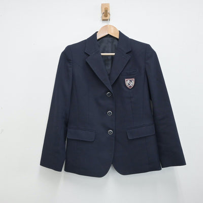 【中古】愛知県 名古屋市立神丘中学校 女子制服 6点（ブレザー・スカート）sf015947