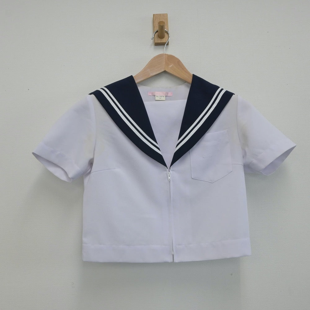 【中古】愛知県 瀬戸市立南山中学校 女子制服 3点（セーラー服・スカート）sf015950