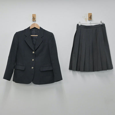 【中古】東京都 都立農業高等学校 女子制服 2点（ブレザー・スカート）sf015969