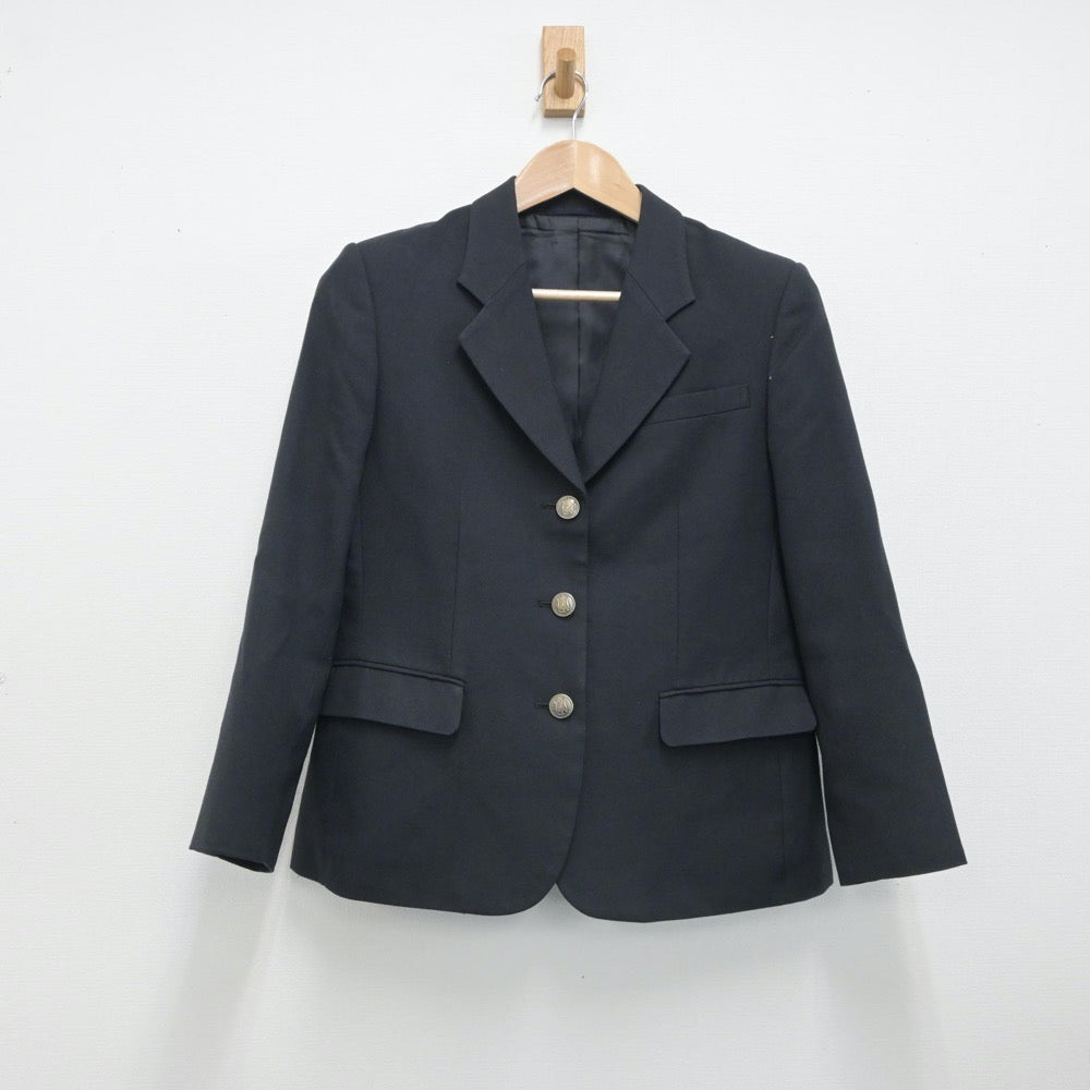 【中古】東京都 都立農業高等学校 女子制服 2点（ブレザー・スカート）sf015969