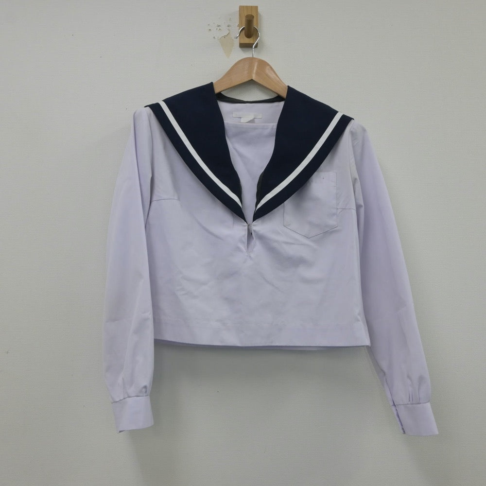 【中古】愛知県 愛知県立松蔭高等学校 女子制服 2点（セーラー服）sf015982