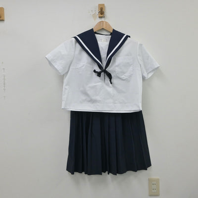 【中古】愛知県 愛知県立松蔭高等学校 女子制服 4点（セーラー服・スカート）sf015983