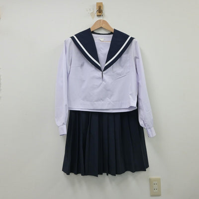 【中古】愛知県 愛知県立松蔭高等学校 女子制服 4点（セーラー服・スカート）sf015983