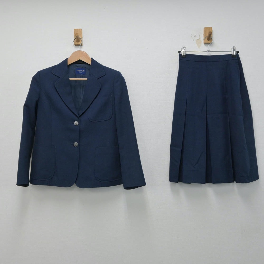 【中古】神奈川県 大和市立光丘中学校 女子制服 3点（ブレザー・ベスト・スカート）sf015985