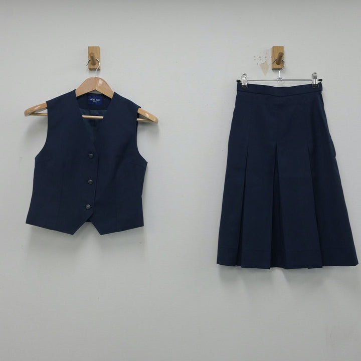 中古制服】神奈川県 大和市立光丘中学校 女子制服 2点（ベスト・スカート）sf015986【リサイクル学生服】 | 中古制服通販パレイド