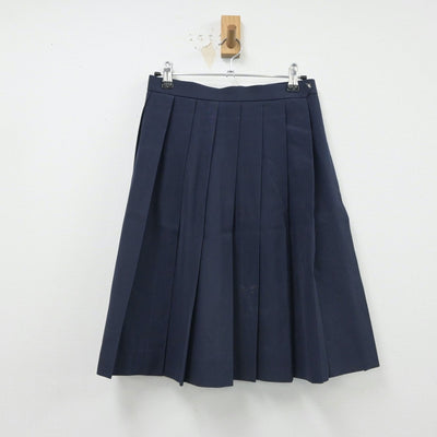 【中古】神奈川県 神奈川県立大和西高等学校 女子制服 2点（シャツ・スカート）sf015988