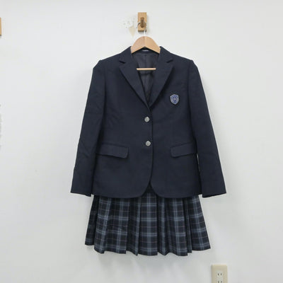 【中古】東京都 中台中学校 女子制服 2点（ブレザー・スカート）sf015993