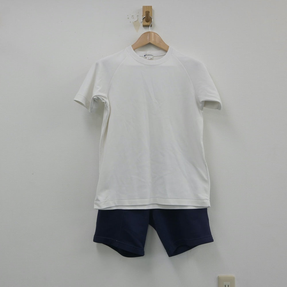 【中古】東京都 中台中学校 女子制服 2点（体操服 上・体操服 下）sf015997