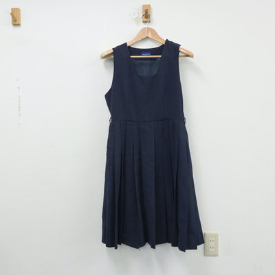 【中古】千葉県 逆井中学校 女子制服 3点（セーラー服・ジャンパースカート）sf015999