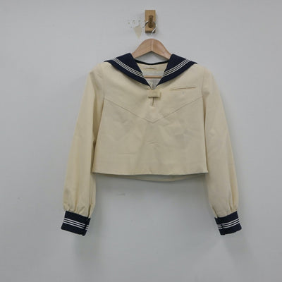 【中古】東京都 国学院久我山高等学校 女子制服 2点（セーラー服）sf016002