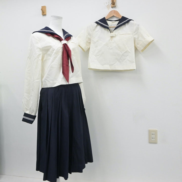 中古制服】東京都 国学院久我山中学校 女子制服 5点（セーラー服・セーラー服・スカート）sf016003【リサイクル学生服】 | 中古制服通販パレイド