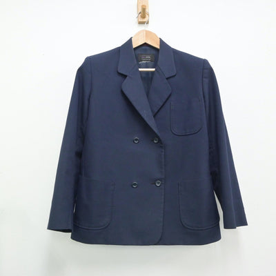 【中古】愛媛県 松山市立北条南中学校 女子制服 2点（ブレザー・スカート）sf016011