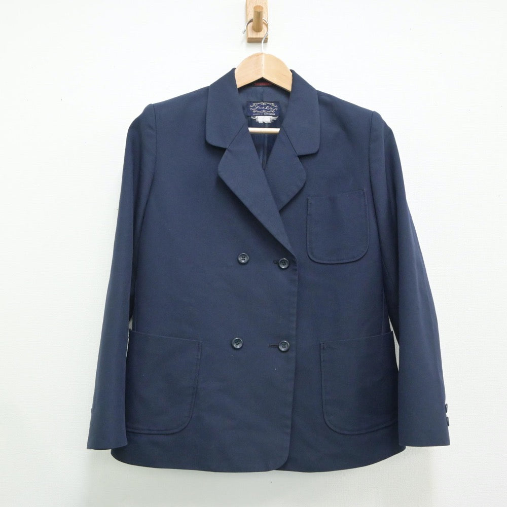 【中古】愛媛県 松山市立北条南中学校 女子制服 2点（ブレザー・スカート）sf016012