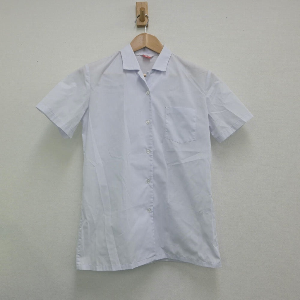 【中古】東京都 逆井中学校 女子制服 2点（シャツ・ジャンパースカート）sf016013