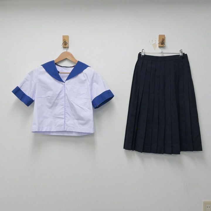 中古制服】青森県 弘前市立第二中学校 女子制服 2点（セーラー服・スカート）sf016022【リサイクル学生服】 | 中古制服通販パレイド