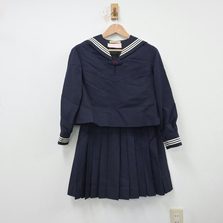 【中古制服】東京都 大妻女子中学校 女子制服 3点（セーラー服・ニット・スカート）sf016036【リサイクル学生服】 | 中古制服通販パレイド