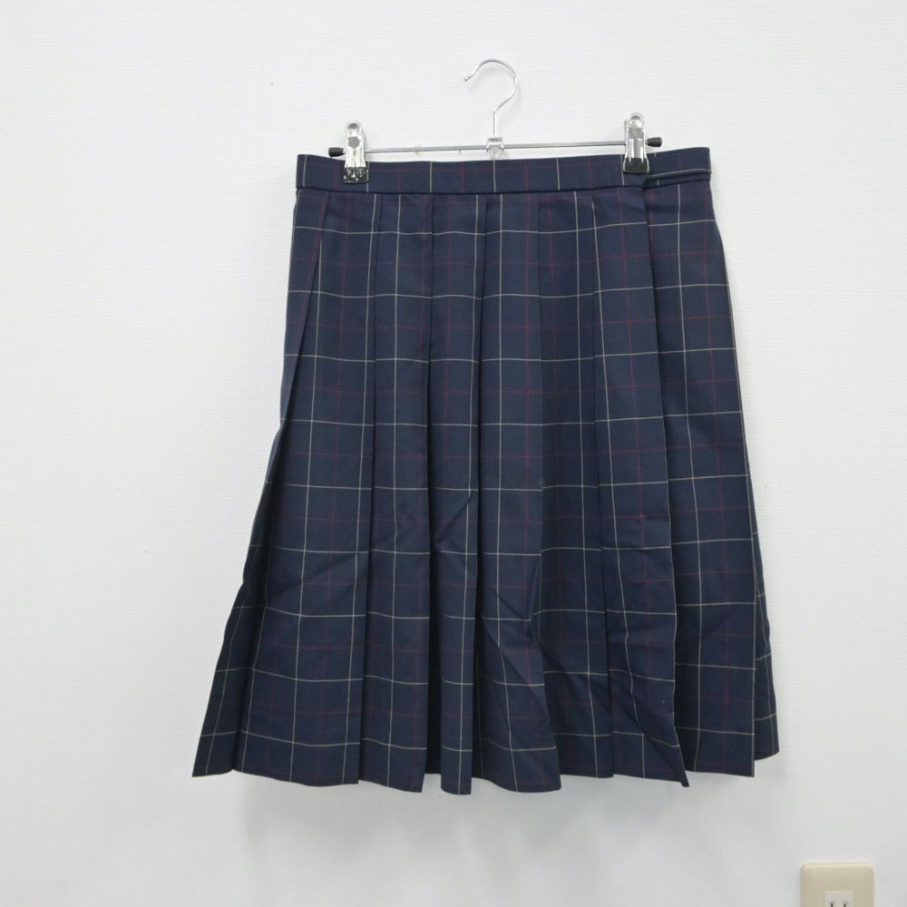 【中古】東京都 吉祥女子中学校 女子制服 3点（シャツ・ニットベスト・スカート）sf016039