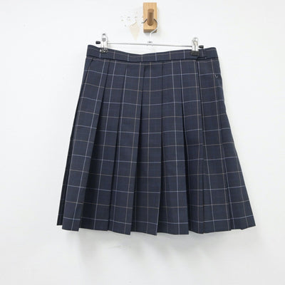 【中古】東京都 都立千歳ヶ丘高等学校 女子制服 4点（シャツ・スカート）sf016043