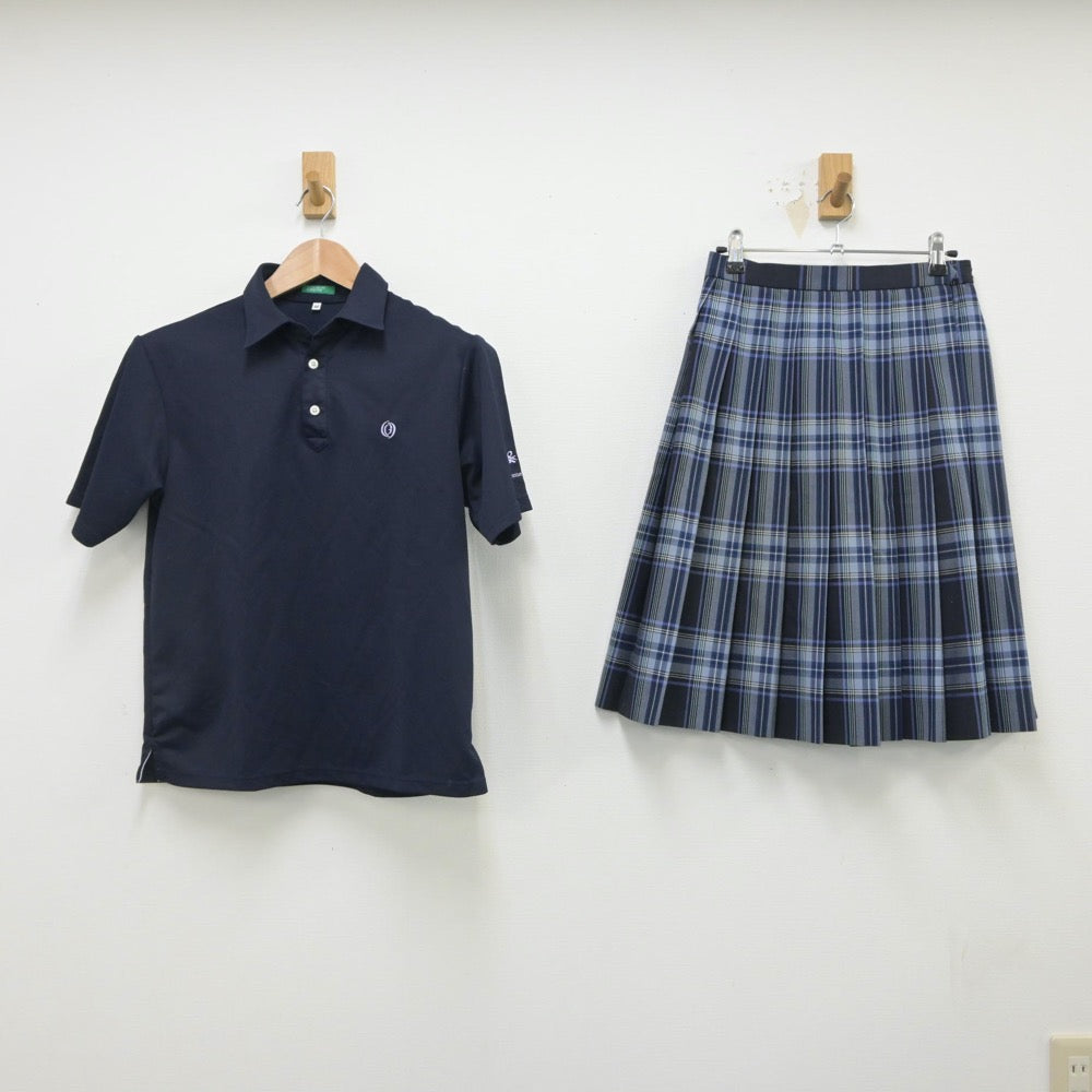 【中古】東京都 私立大森学園高等学校 女子制服 4点（シャツ・スカート）sf016049