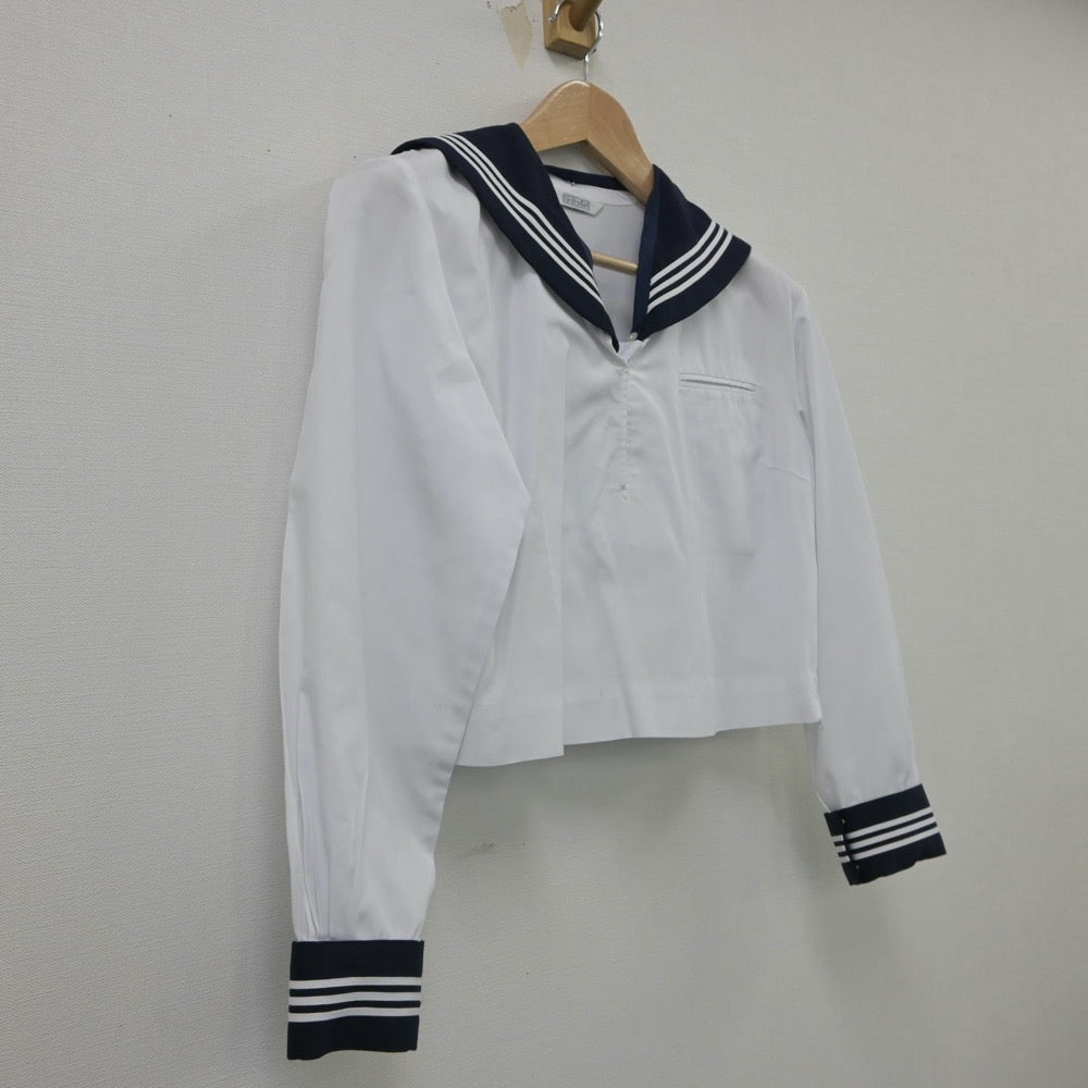 【中古】栃木県 栃木県女子高等学校 女子制服 2点（セーラー服・セーラー服）sf016050