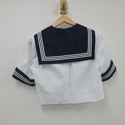 【中古】栃木県 栃木県女子高等学校 女子制服 2点（セーラー服）sf016051