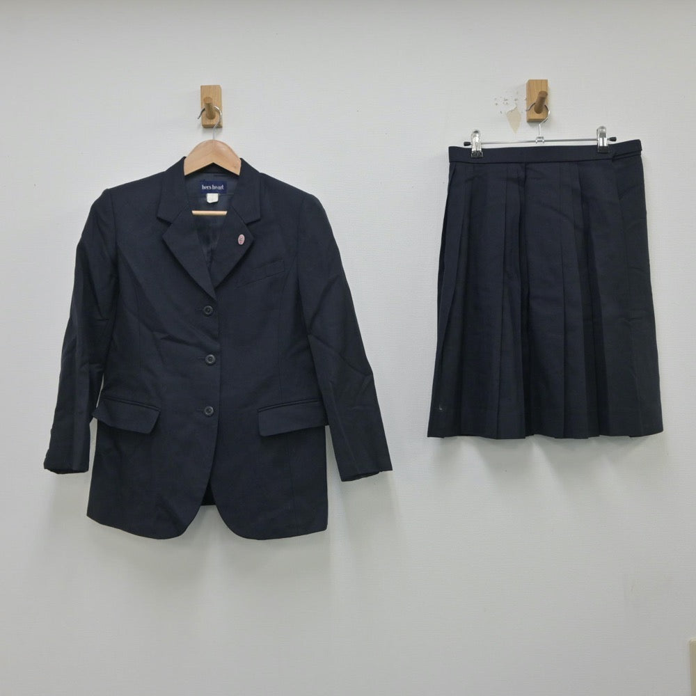 【中古】東京都 吉祥女子中学校 女子制服 4点（ブレザー・ニット・スカート）sf016058