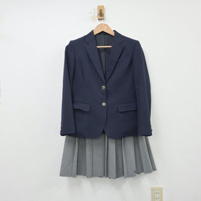 【中古】愛知県 愛知県立長久手高等学校 女子制服 2点（ブレザー・スカート）sf016067