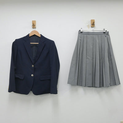 【中古】愛知県 愛知県立長久手高等学校 女子制服 2点（ブレザー・スカート）sf016067