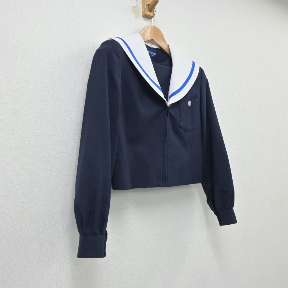 【中古】岐阜県 各務原桜丘中学校 女子制服 1点（セーラー服）sf016068