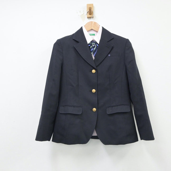 【中古】東京都 私立大森学園高等学校 女子制服 4点（ブレザー・シャツ）sf016070