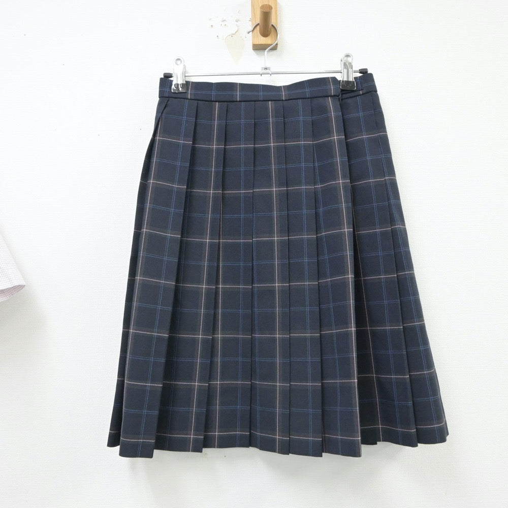 【中古】神奈川県 横浜清風高等学校 女子制服 2点（シャツ・スカート）sf016086