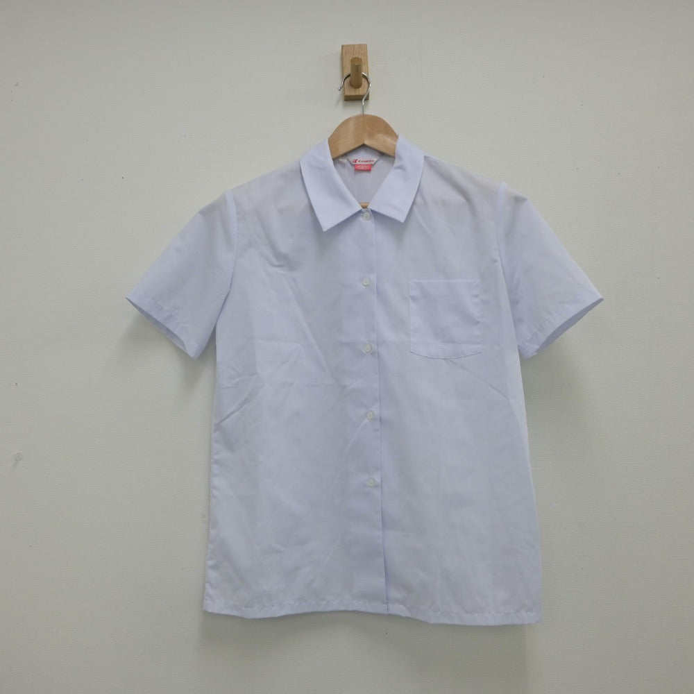 【中古】岡山県 御南中学校 女子制服 2点（シャツ・スカート）sf016092