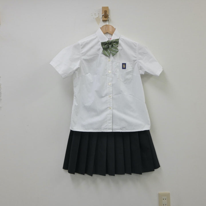 【中古制服】栃木県 宇都宮東高等学校・附属中学校 女子制服 4点（シャツ・ニットベスト・スカート）sf016097【リサイクル学生服】 | 中古制服 通販パレイド