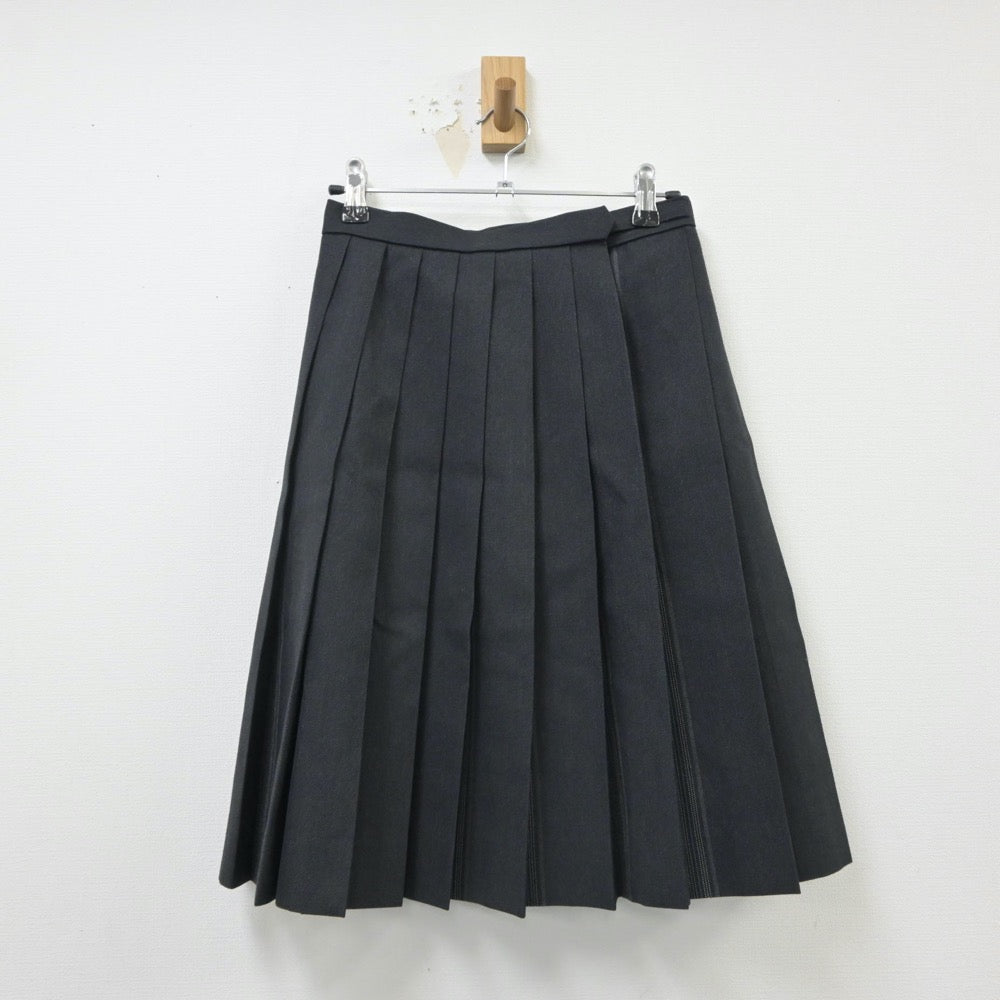 【中古】栃木県 宇都宮東高等学校・附属中学校 女子制服 2点（ニット・スカート）sf016098