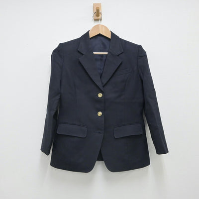 【中古】兵庫県 川西中学校 女子制服 2点（ブレザー・スカート）sf016100