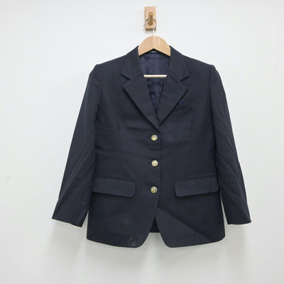 【中古】兵庫県 川西中学校 女子制服 2点（ブレザー・スカート）sf016101