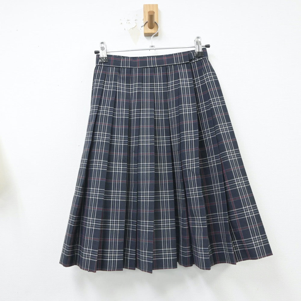 【中古】兵庫県 川西中学校 女子制服 3点（シャツ・スカート・スカート）sf016104