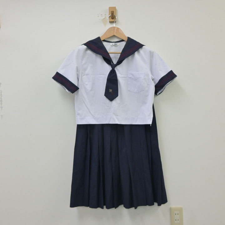 中古制服】神奈川県 北鎌倉女子学園中学校・高等学校 女子制服 4点（セーラー服・スカート）sf016111【リサイクル学生服】 | 中古制服通販パレイド