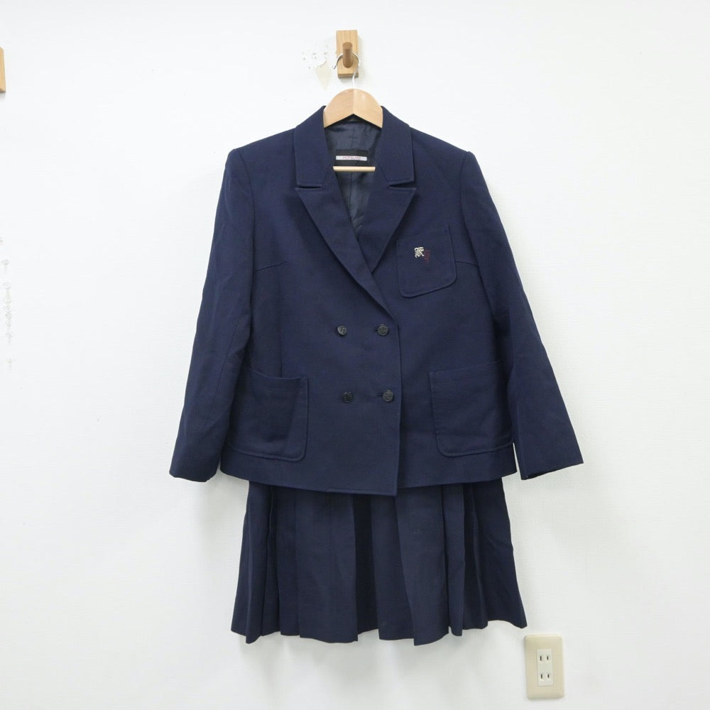 【中古】神奈川県 北鎌倉女子学園中学校･高等学校 女子制服 3点（ブレザー・ニット・スカート）sf016116