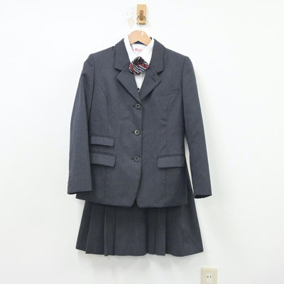 【中古】神奈川県 アレセイア湘南高等学校 女子制服 6点（ブレザー・シャツ・スカート）sf016119