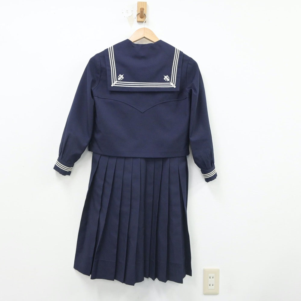 中古制服】神奈川県 湘南白百合学園中学・高等学校 女子制服 3点（セーラー服・スカート）sf016123【リサイクル学生服】 | 中古制服通販パレイド