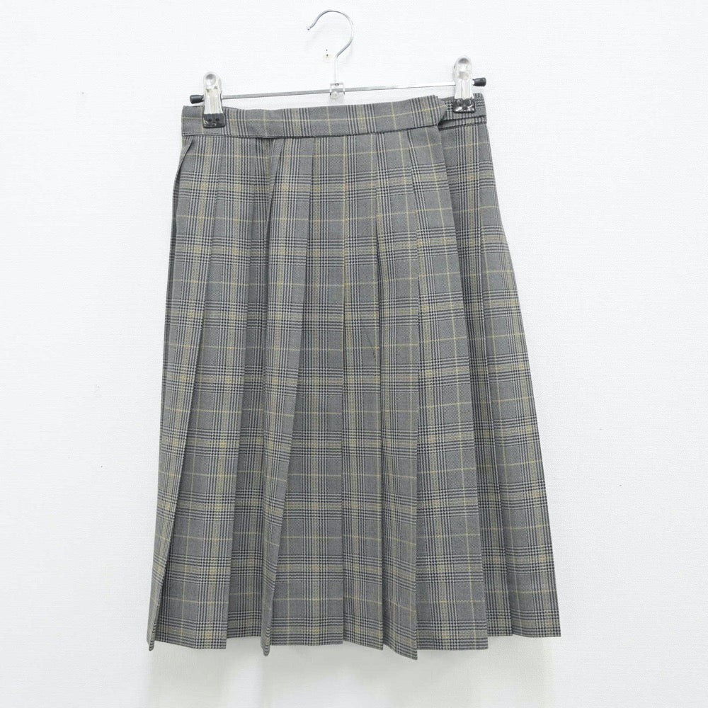 【中古】富山県 入善高等学校 女子制服 4点（ブレザー・シャツ・スカート）sf016143