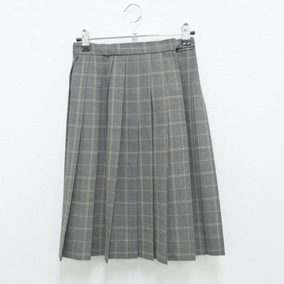 【中古】富山県 入善高等学校 女子制服 4点（ブレザー・シャツ・スカート）sf016143