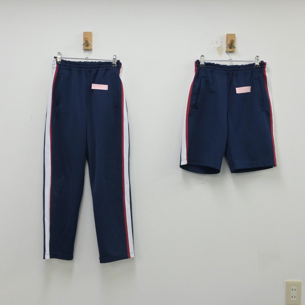 【中古】富山県 入善高等学校 女子制服 5点（体操服 上・体操服 下・ジャージ 上・ジャージ 下）sf016145