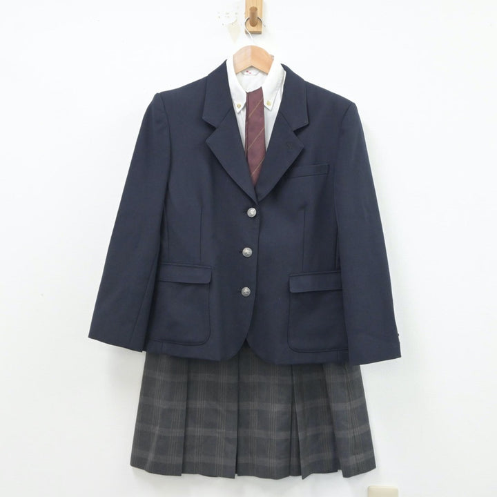 中古制服】神奈川県 横須賀学院高等学校 女子制服 4点（ブレザー・シャツ・スカート）sf016152【リサイクル学生服】 | 中古制服通販パレイド